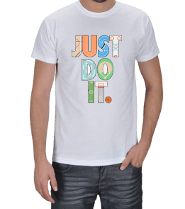 Tisho - Just Do It Erkek Tişört