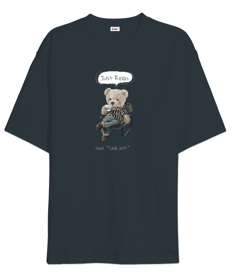 Tisho - Just Relax Chill Out Oversize Unisex Tişört