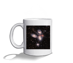 Tisho - JWST İlk Galaksi Fotoğrafı Beyaz Kupa Bardak