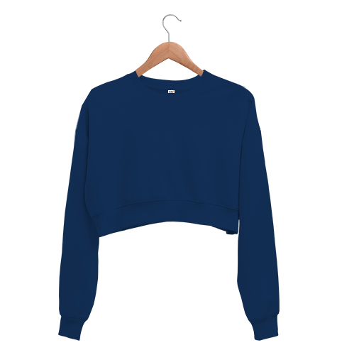 Kadın Crop Sweatshirt