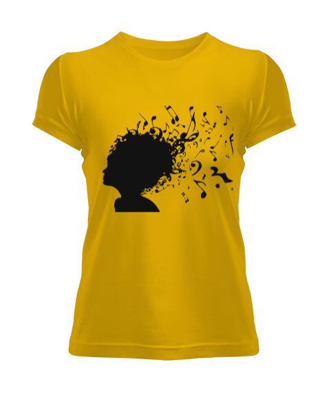 Tisho - kadın müzik tşhirt Kadın Tişört