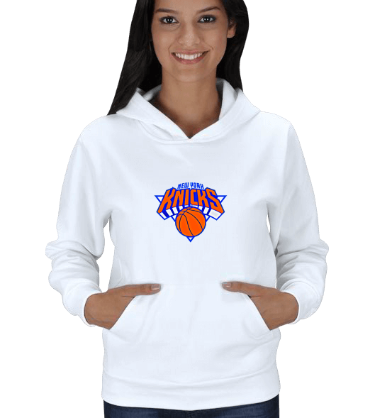 Tisho - Kadın New York Knicks Sweatshirt Kadın Kapşonlu