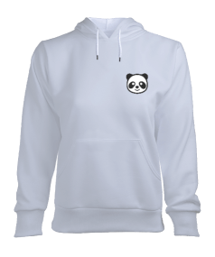 Kadın panda baskılı swetshirt Kadın Kapşonlu Hoodie Sweatshirt - Tisho