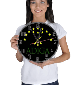 Kafkas Duvar Saati Bombeli Duvar Saati - Tisho