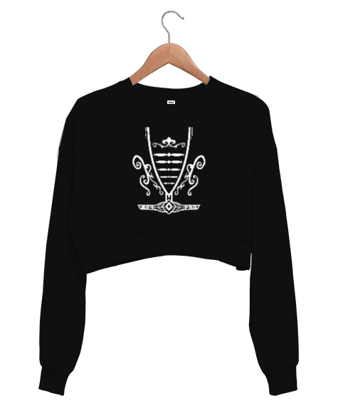 Tisho - Kafkas elbisesi. Kadın Crop Sweatshirt