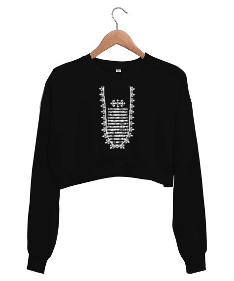 Tisho - Kafkas elbisesi. Kadın Crop Sweatshirt