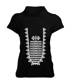 Kafkas elbisesi. Kadın Polo Yaka Tişört - Tisho