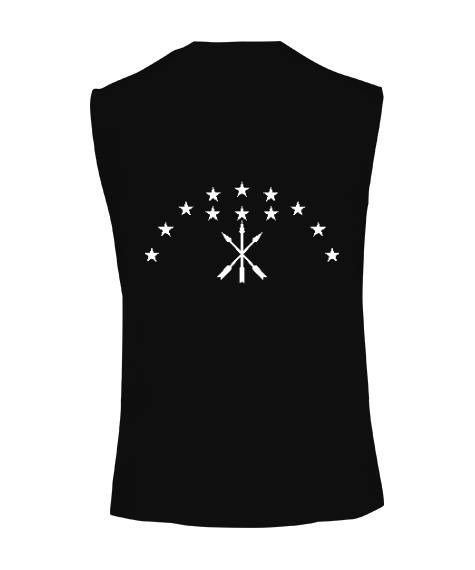 kafkas tasarımları kesik kol unisex t-shirt Kesik Kol Unisex Tişört