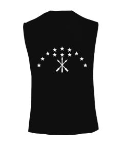 kafkas tasarımları kesik kol unisex t-shirt Kesik Kol Unisex Tişört - Thumbnail