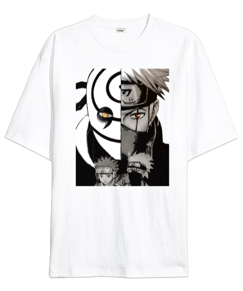 Tisho - Kakashi Obito Oversize Unisex Tişört