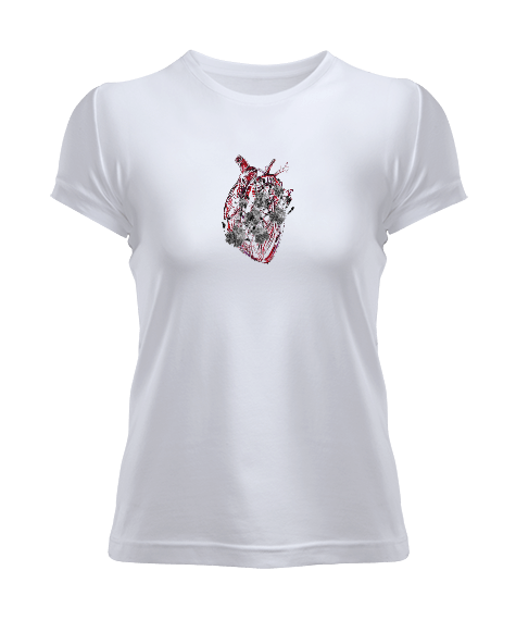 Tisho - kalbindeki eller Kadın Tişört