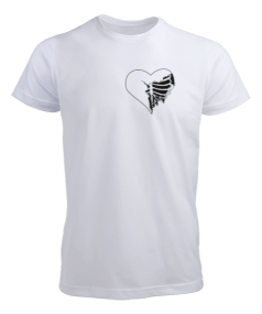 Kalp kaburga Erkek Tişört - Tisho