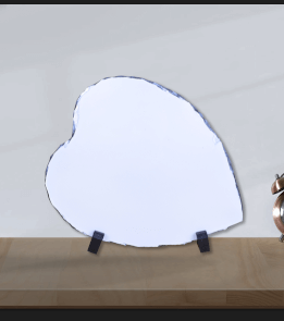 Kalp Taş Tablo - Tisho