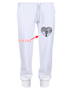 Kalp ve ağaç temalı Erkek Eşofman Altı - Tisho