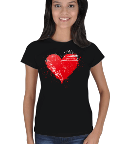 Kalp ve Ötesi Kadın Tişört - Tisho