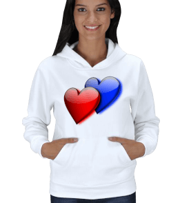 Kalpler Kadın Kapşonlu - Tisho