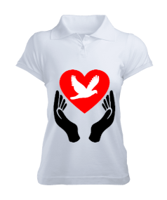 kalpler kadın polo yaka t-shirt Kadın Polo Yaka Tişört - Tisho