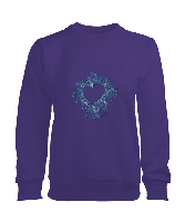 Kalpli bayan uzun kollu tişört Kadın Sweatshirt - Tisho