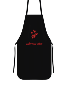 kalplı mutfak önlügü Mutfak Önlüğü - Tisho