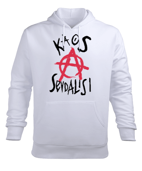 Tisho - Kaos Sevdalısı Erkek Kapüşonlu Hoodie Sweatshirt