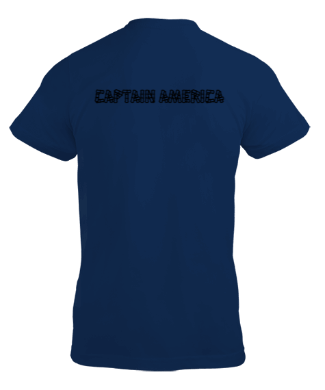 kaptan amerika baskılı tişört Erkek Tişört