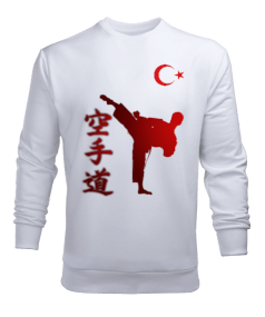 Karate Sweatshirt 2.varyasyon Erkek Sweatshirt - Thumbnail