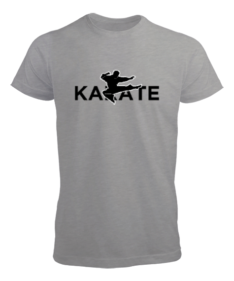 Tisho - Karate V4 Gri Erkek Tişört