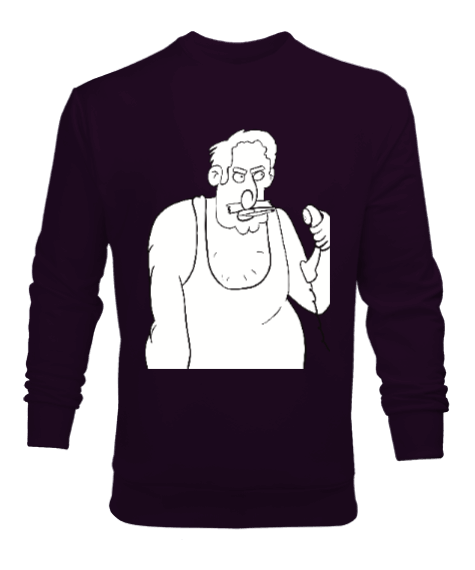 Tisho - Karikatür Erkek Sweatshirt