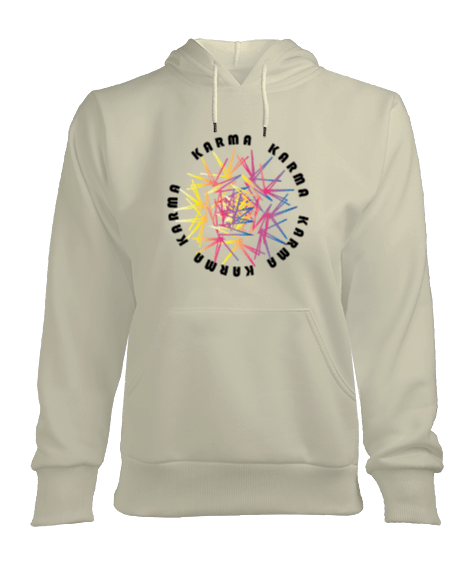 Tisho - karma kapüşonlu Kadın Kapşonlu Hoodie Sweatshirt