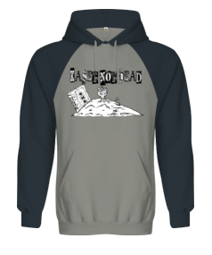 Kaset Not Dead ZOMBIE Orjinal Reglan Hoodie Unisex Sweatshirt - Tisho