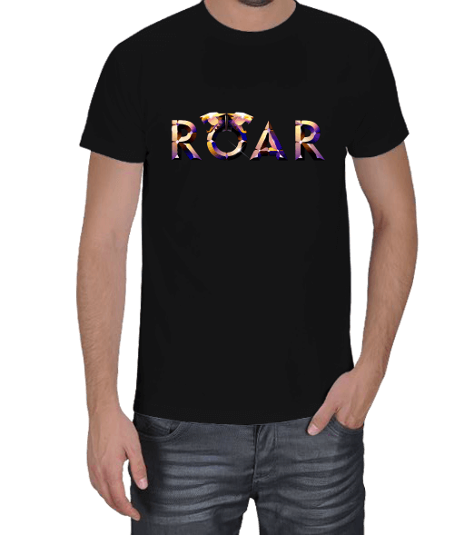 Tisho - Katy Perry Roar Merch Erkek Tişört