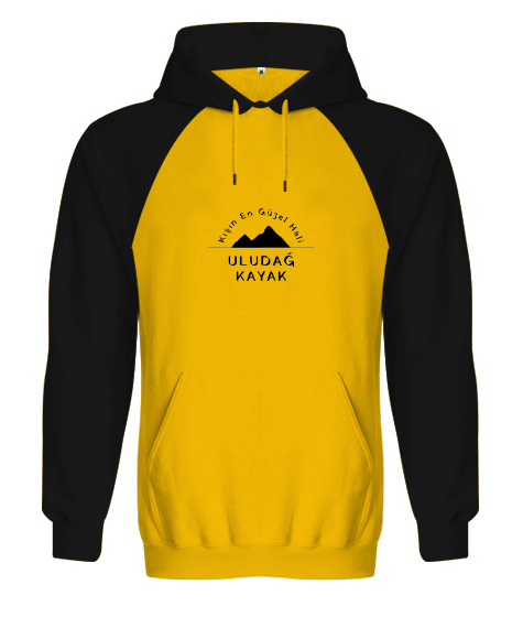 Tisho - Kayak Orjinal Reglan Hoodie Unisex Sweatshirt