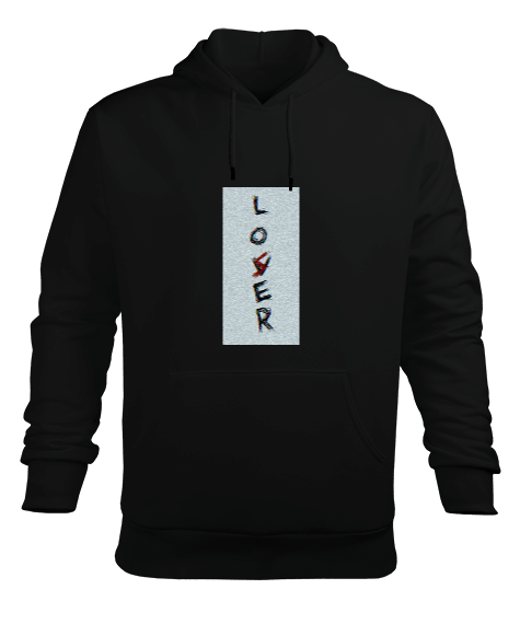 Tisho - kaybedenler Erkek Kapüşonlu Hoodie Sweatshirt