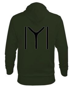 KAYI tasarımlı sweatshirt Erkek Kapüşonlu Hoodie Sweatshirt - Thumbnail