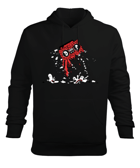 Tisho - kaza Erkek Kapüşonlu Hoodie Sweatshirt