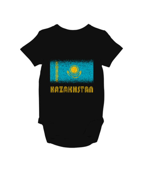 Tisho - Kazakistan,Kazakhstan,Kazakistan Bayrağı,Kazakistan logosu,Kazakhstan flag. Bebek Zıbını