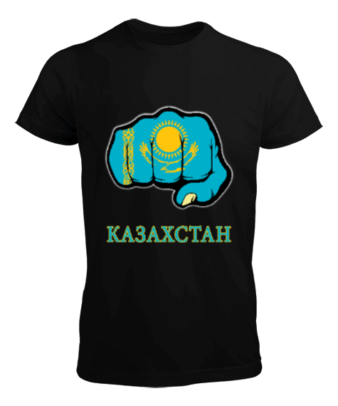 Kazakistan,Kazakhstan,Kazakistan Bayrağı,Kazakistan logosu,Kazakhstan flag. Erkek Tişört