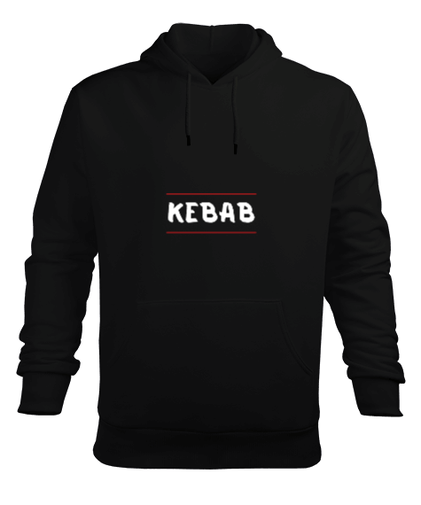 Tisho - Kebab Erkek Kapüşonlu Hoodie Sweatshirt