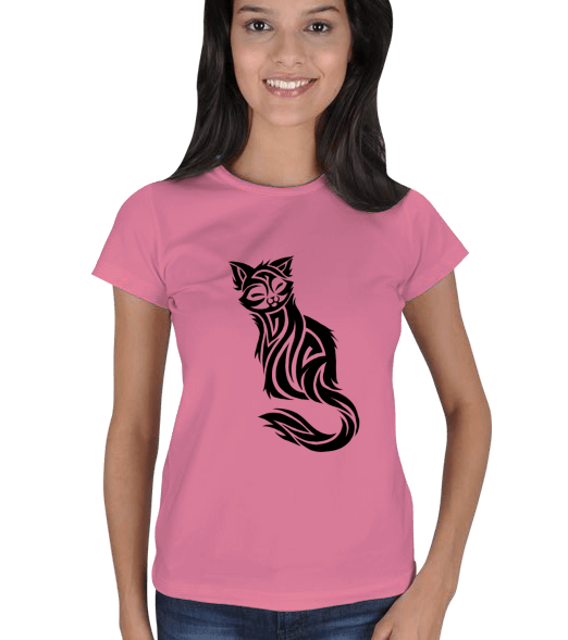Tisho - kedi Kadın Tişört