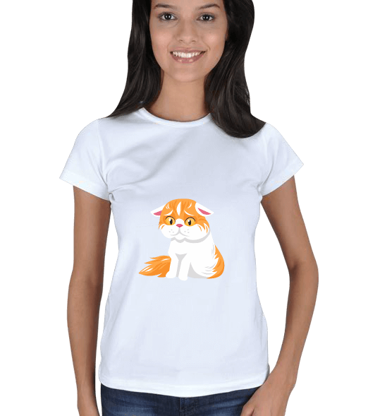 Tisho - kedicik Kadın Tişört