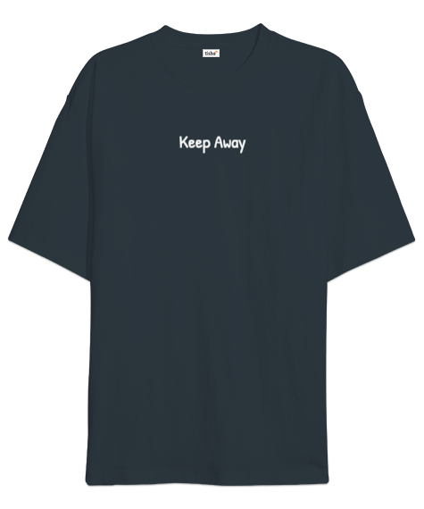 Tisho - Keep Away Füme Oversize Unisex Tişört