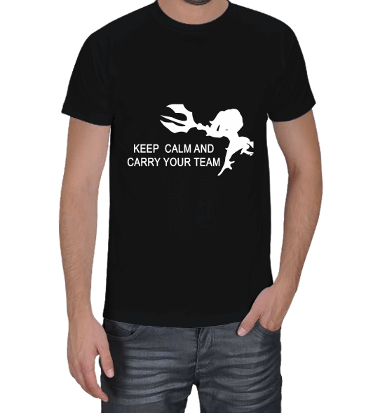 Tisho - Keep Calm And Carry Your Team Fizz Erkek Tişört