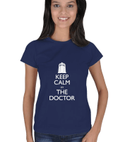 Keep Calm Im The Doctor - Doctor Who Kadın Tişört - Thumbnail