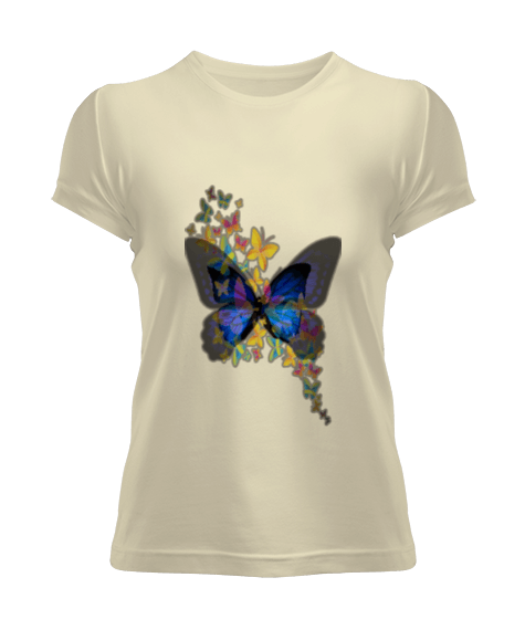 Tisho - Kelebek Kadın Tişört