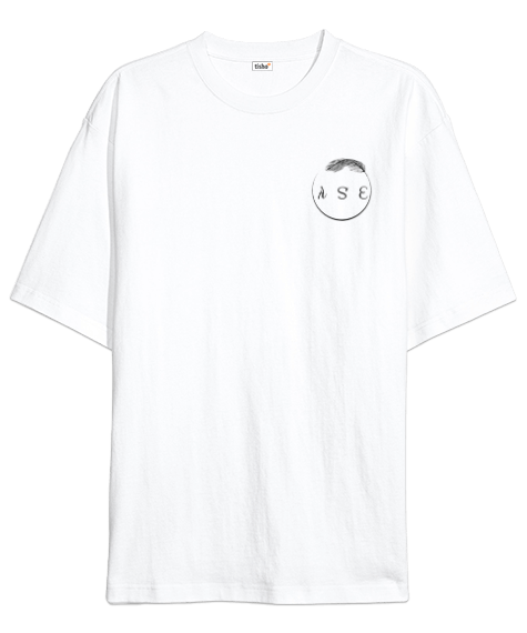 Tisho - Kelebek temalı Oversize Unisex Tişört