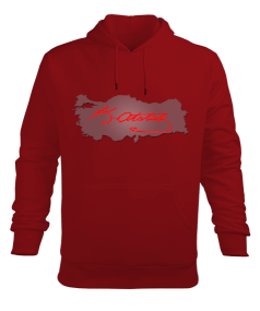 KEMAL ATATÜRK Erkek Kapüşonlu Hoodie Sweatshirt - Tisho