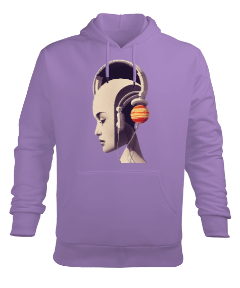 Tisho - Kendinde Kaybolmak Erkek Kapüşonlu Hoodie Sweatshirt