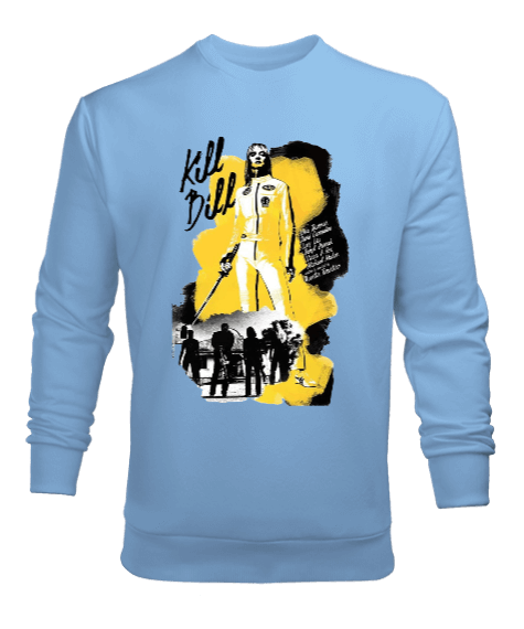 Tisho - Kill Bill Tasarım Baskılı Erkek Sweatshirt