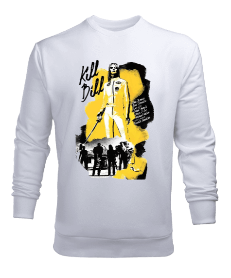 Tisho - Kill Bill Tasarım Baskılı Erkek Sweatshirt
