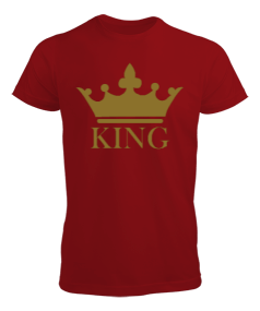 Tisho - King yazılı Erkek Tişört